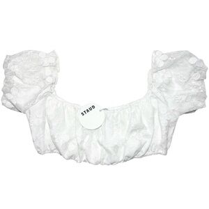 STAUD Ant Top in White